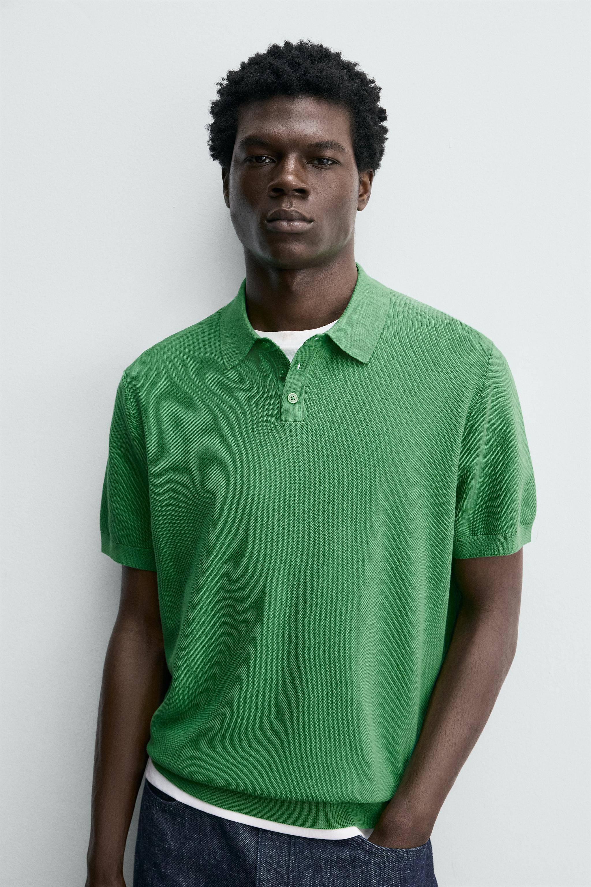 REGULAR FIT PIQUÉ KNIT POLO